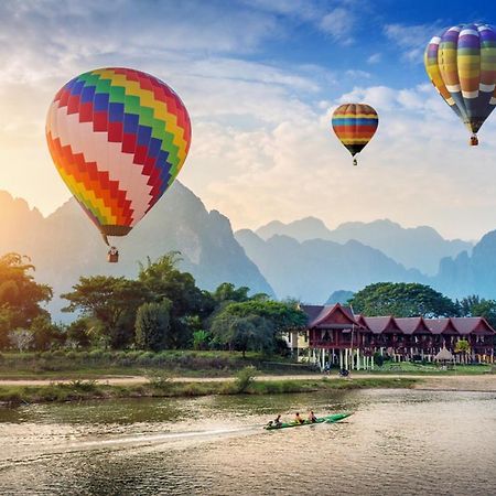 Vang Vieng Camellia Hotel Ngoại thất bức ảnh